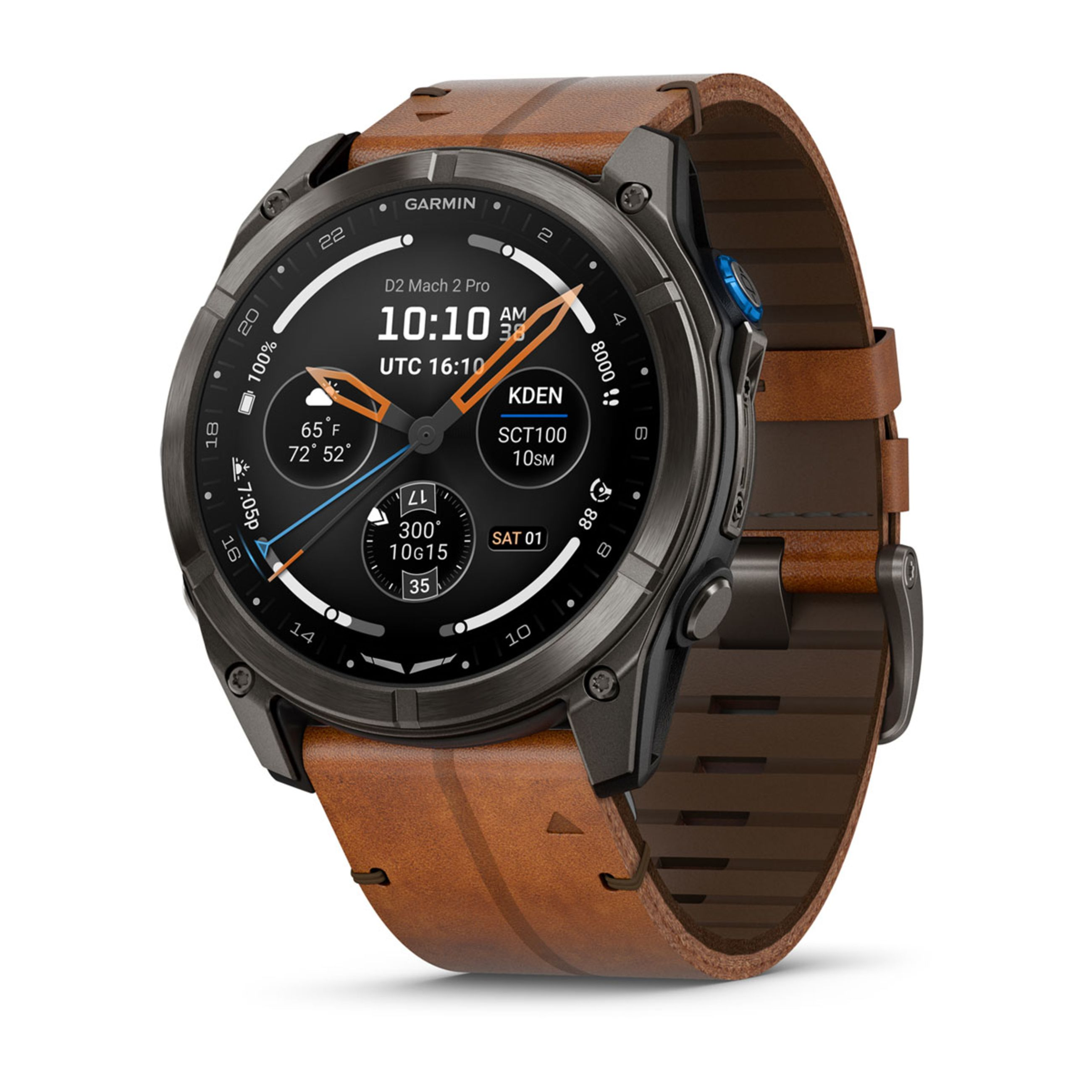 Garmin D2 Mach 2 Pro | Aviator Smartwatch | Satellite & Lte
