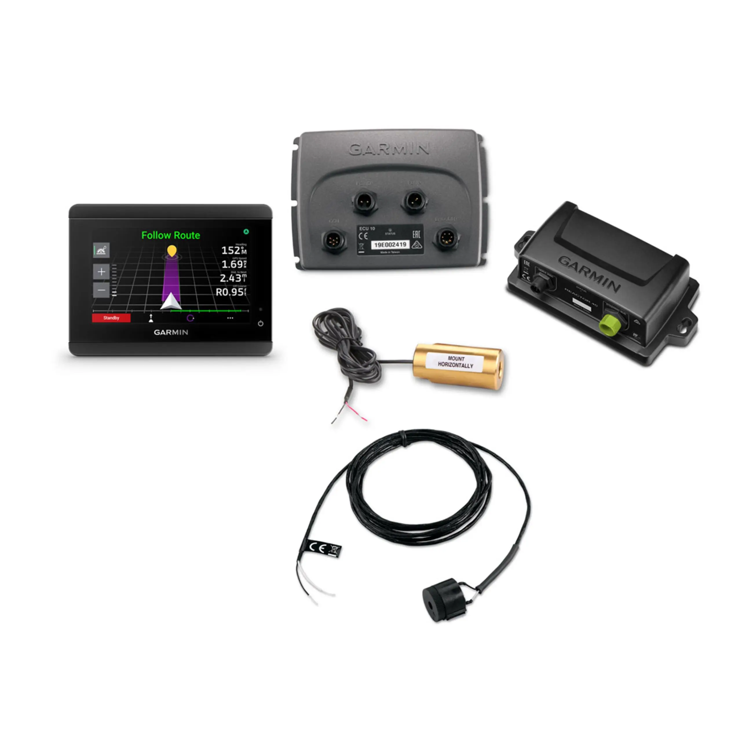Garmin Reactor 40 Hydraulic Autopilot With Ghc 50 Autopilot Instrument