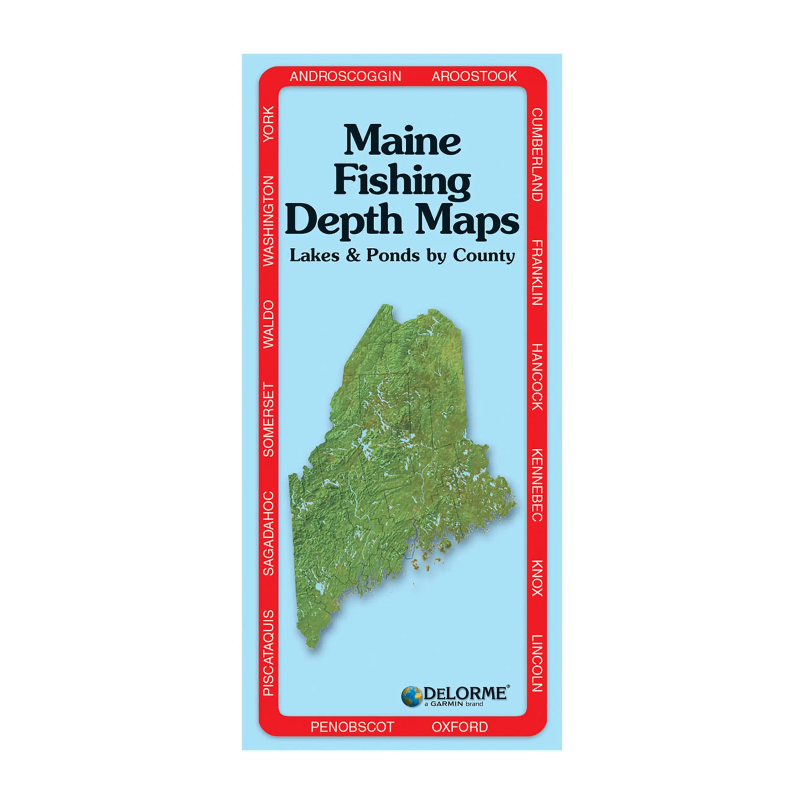 Garmin Maine Fishing Depth Maps
