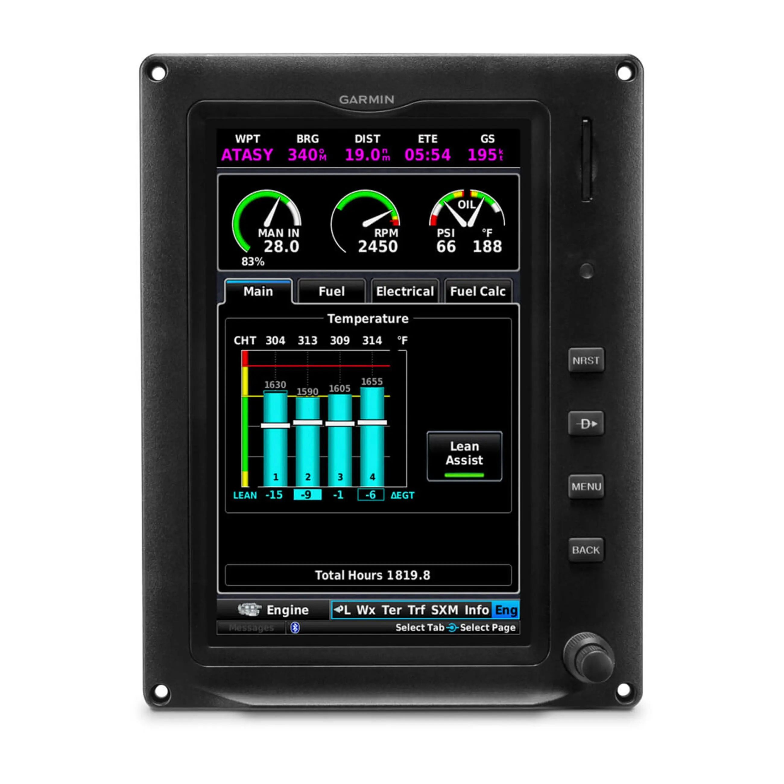 Garmin G3X Touch Flight Displays For Certificated Aircraft