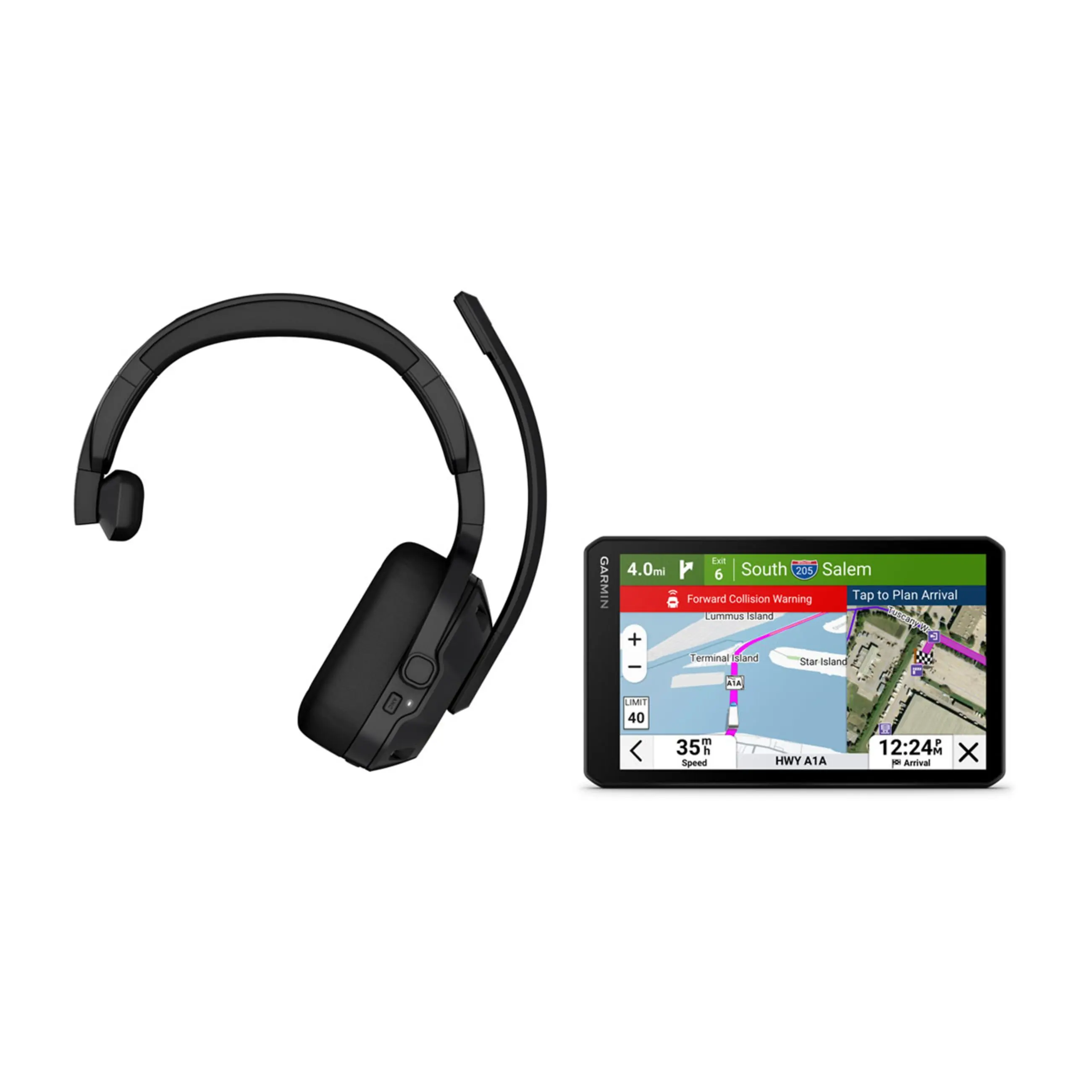 Garmin DēZlcam Otr725 | Truck Gps With Dash Cam