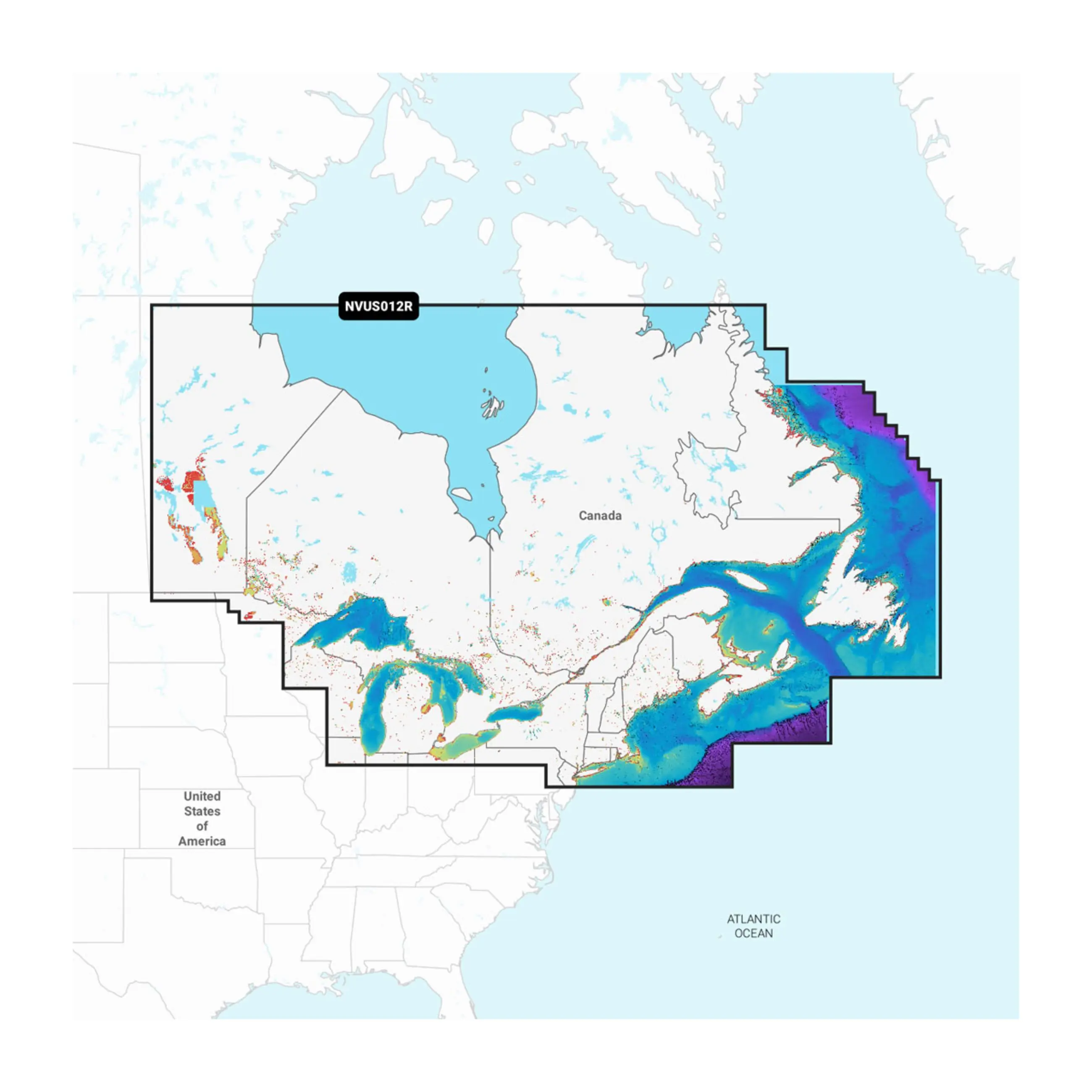 Garmin - Navionics Marine Charts | Canada, East & Great Lakes - Lakes, Rivers And Coastal