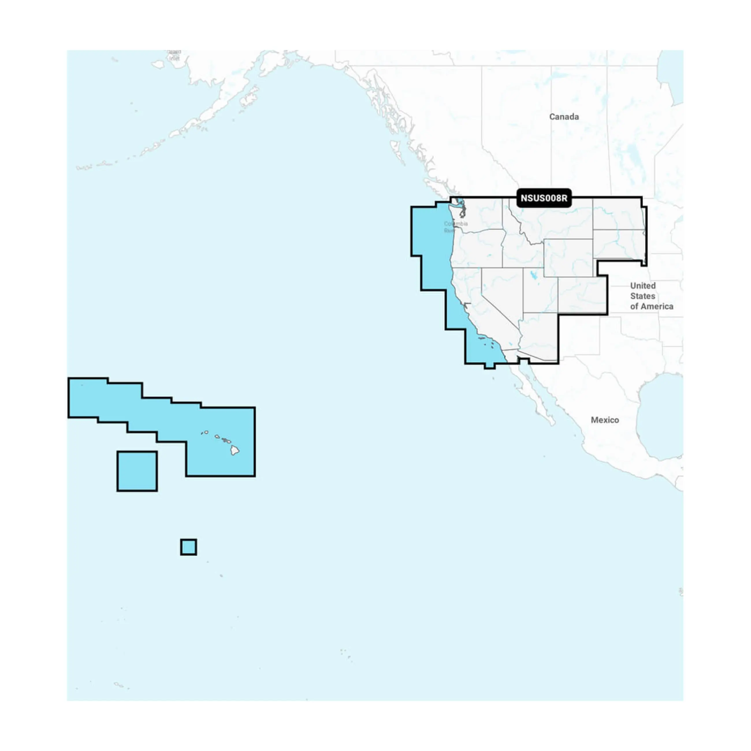 Garmin Navionics U.S. West - Inland And Coastal Marine Charts