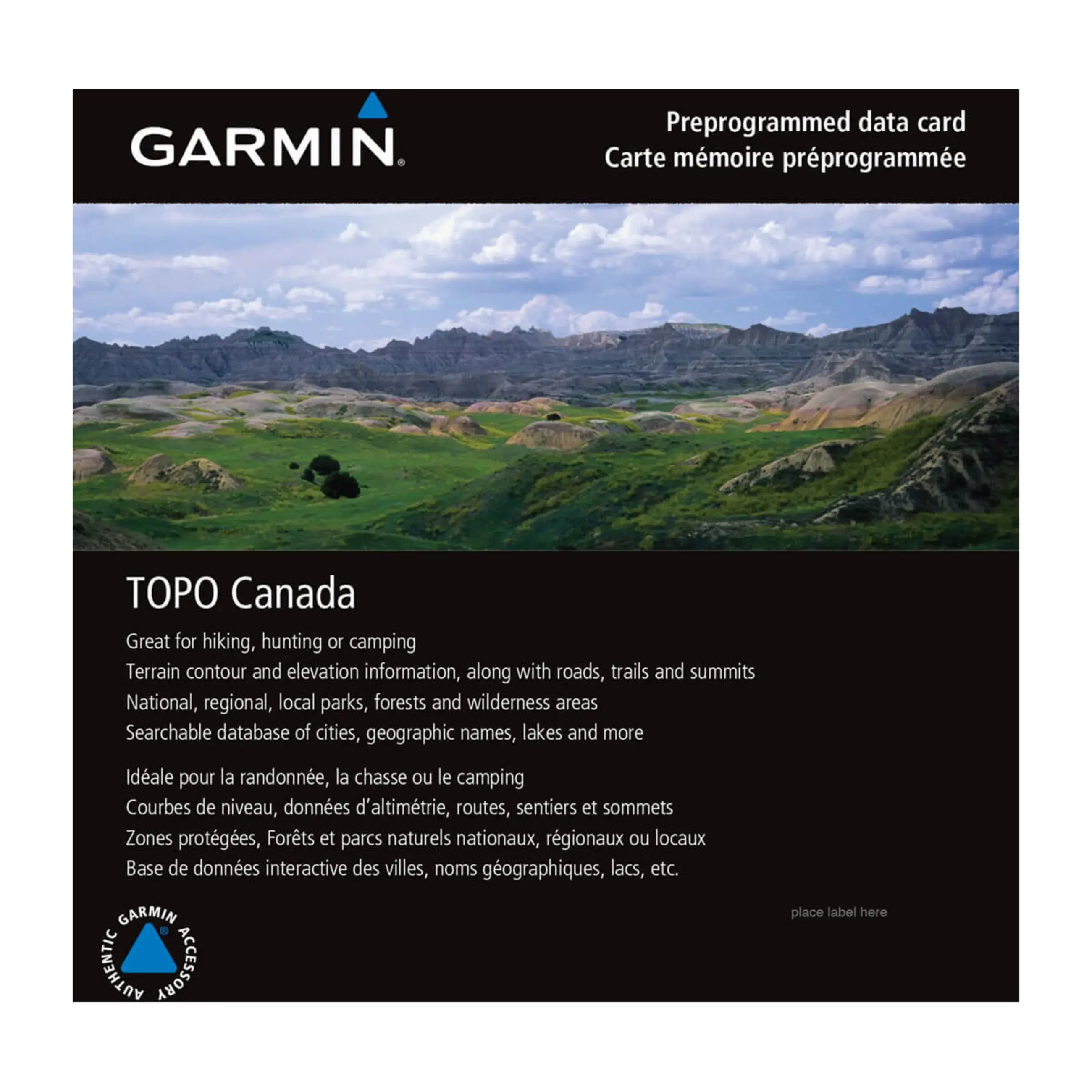 Topo Canada | Garmin