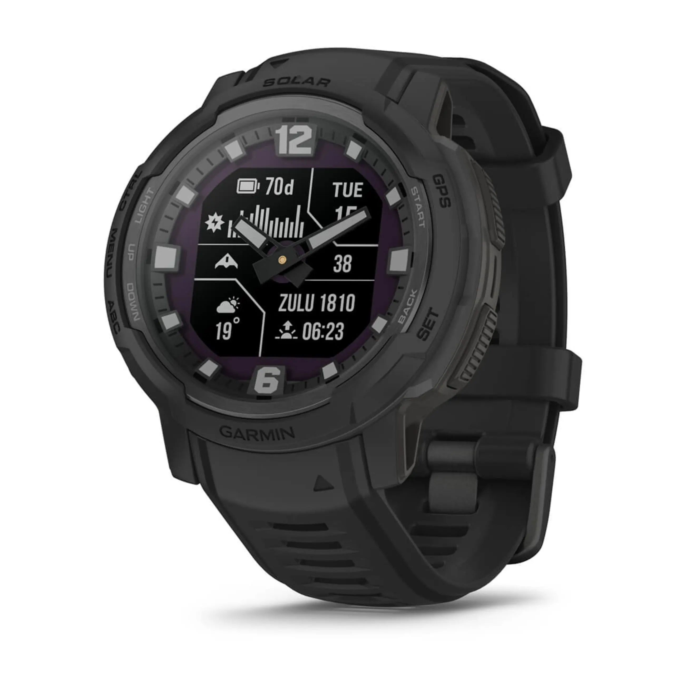 Garmin Instinct Crossover Solar - Tactical Edition Watch