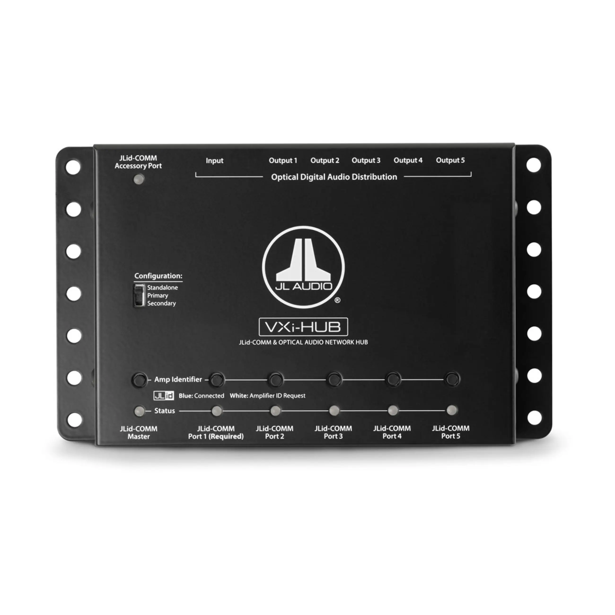 Jl Audio Jlid Communication And Optical Audio Network Hub For Vxi Amplifiers (Vxi-Hub)