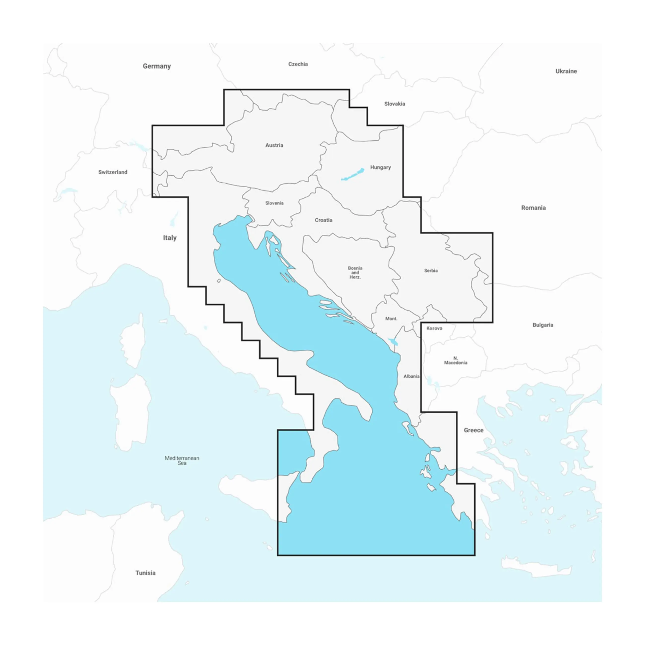Navionics Boating App | Adriatic & Ionian Sea - Marine Charts