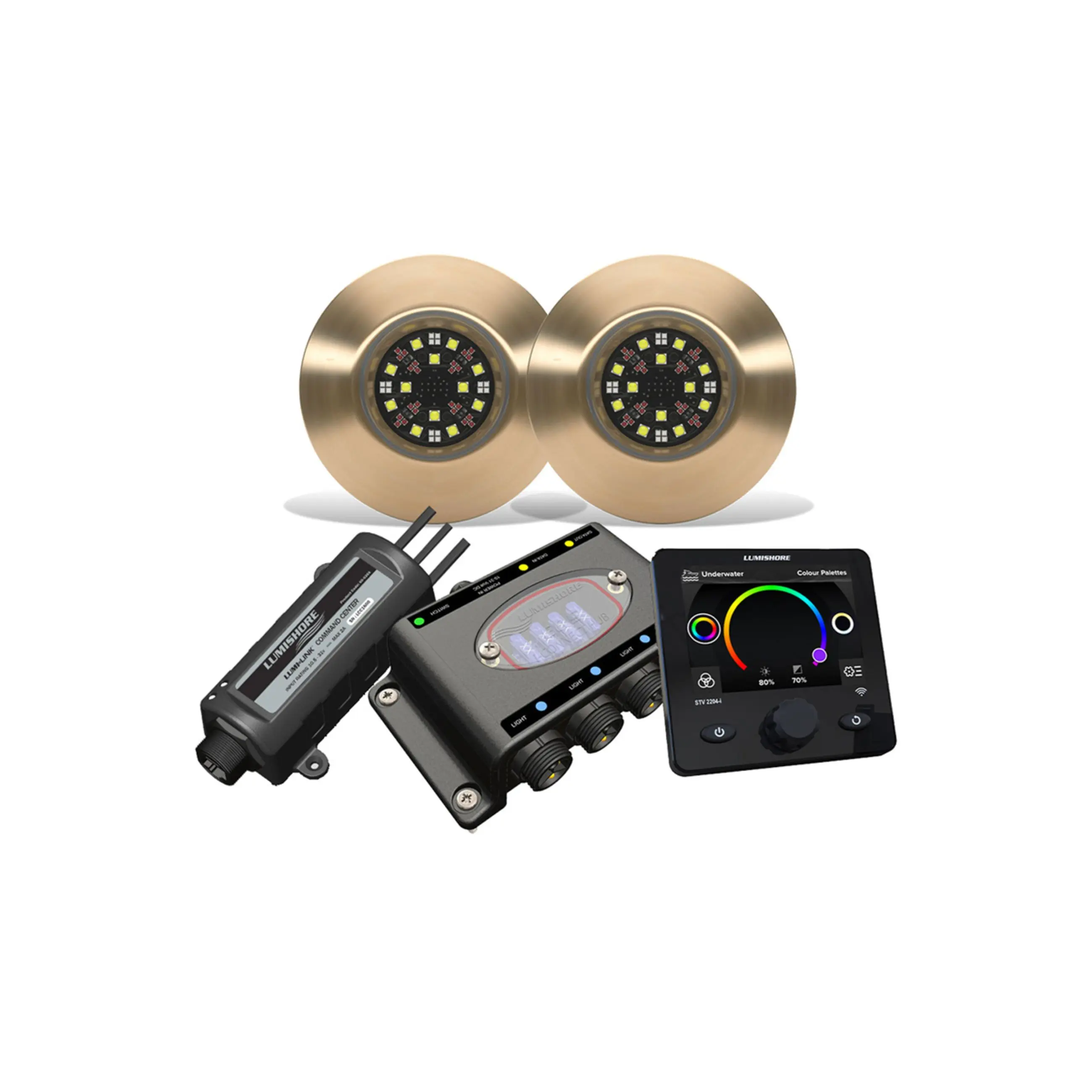 Garmin Lumishore Tix404 Underwater Interchangeable Thru-Hull