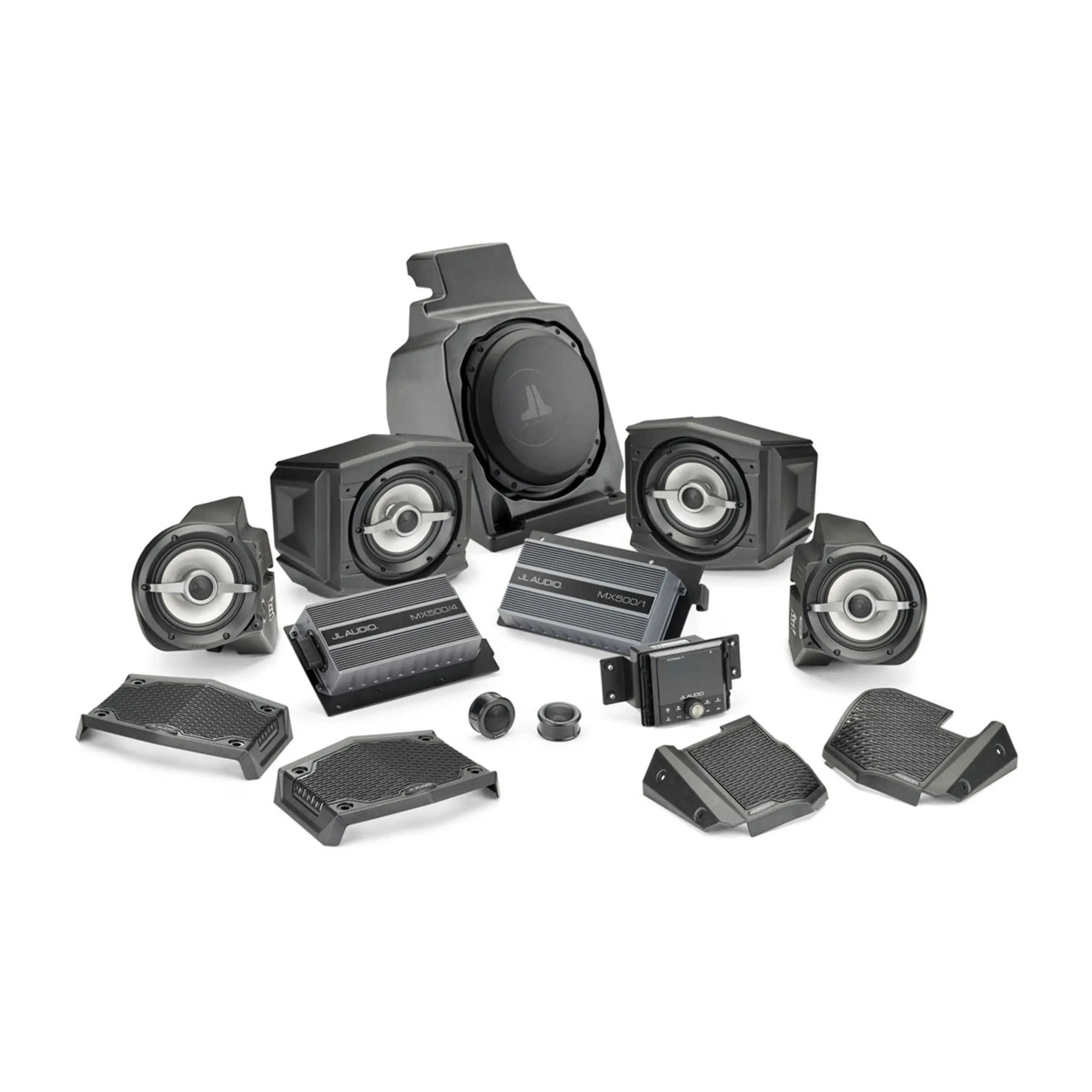 Jl Audio Slampak Audio System For Polaris Rzr With Mm55 | Garmin