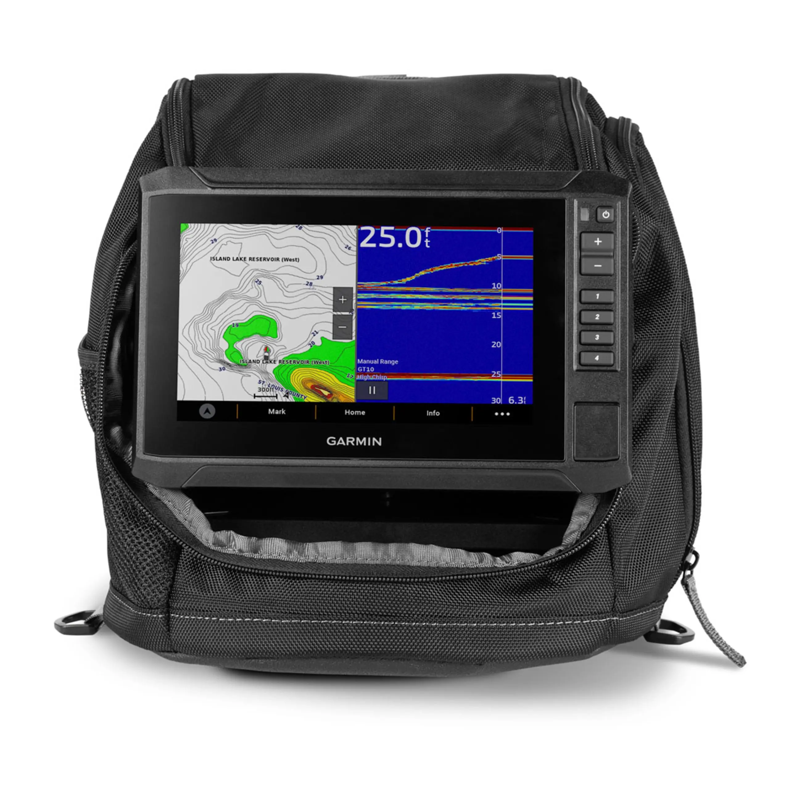 Garmin Echomap Uhd2 7" Ice Fishing Bundle