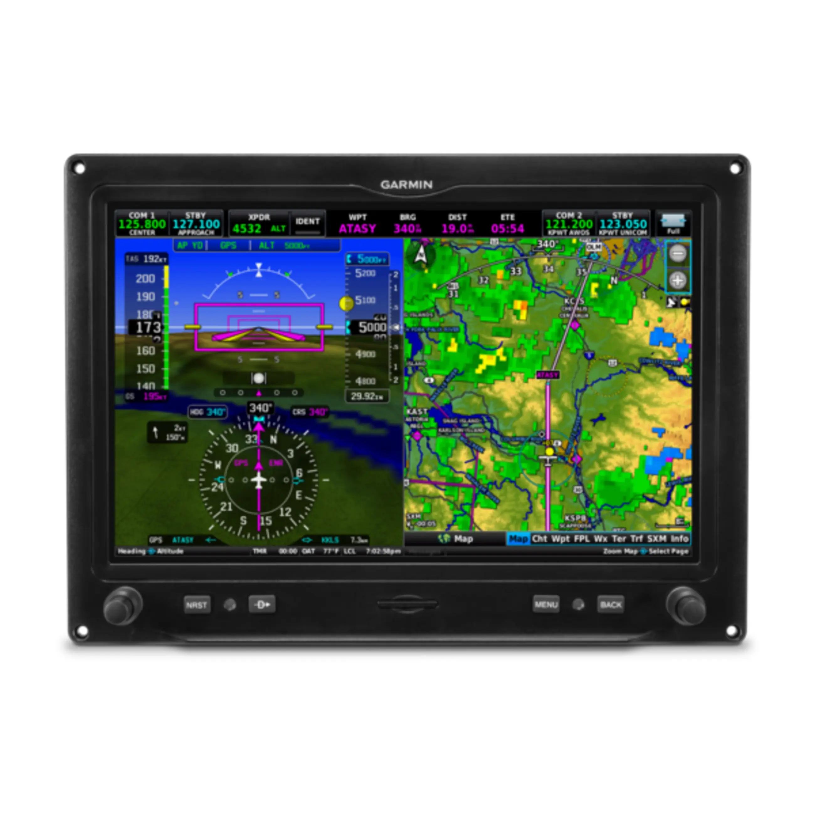 Garmin G3X Touch Flight Displays For Certificated Aircraft